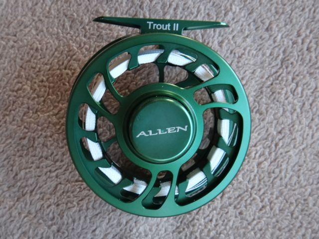 Allen Trout 2 5-6wt Reel: Probably the first